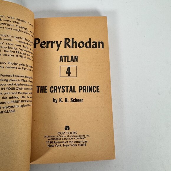 Perry Rhodan & Atlan Lot of 5 Books (7 Stories) Ace Sci-Fi Space Opera Vintage - Picture 15 of 16